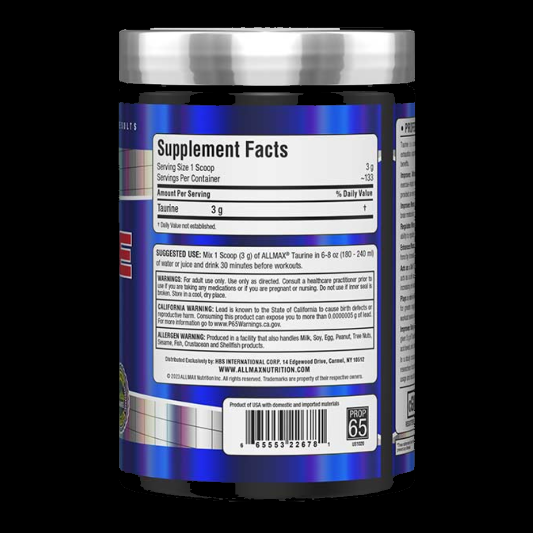 ALLMAX TAURINE 400G