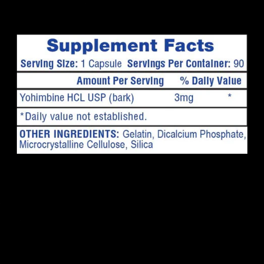 HI-TECH YOHIMBINE HCL 90 CAP