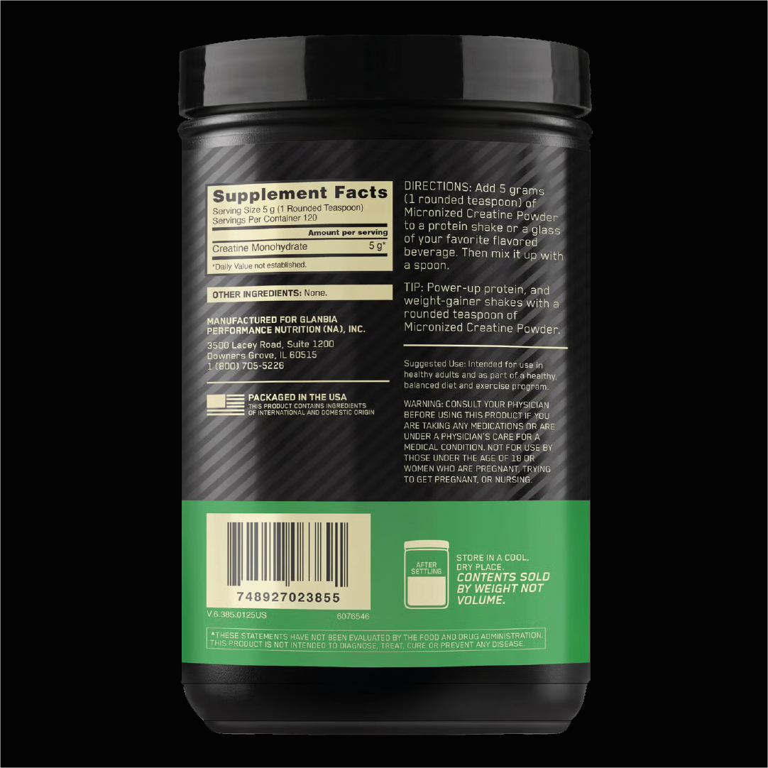 ON CREATINE POWDER 600 G