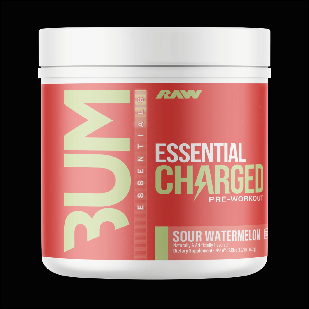 RAW ESSENTIAL CHARGED PRE-WORKOUT 25 SERV