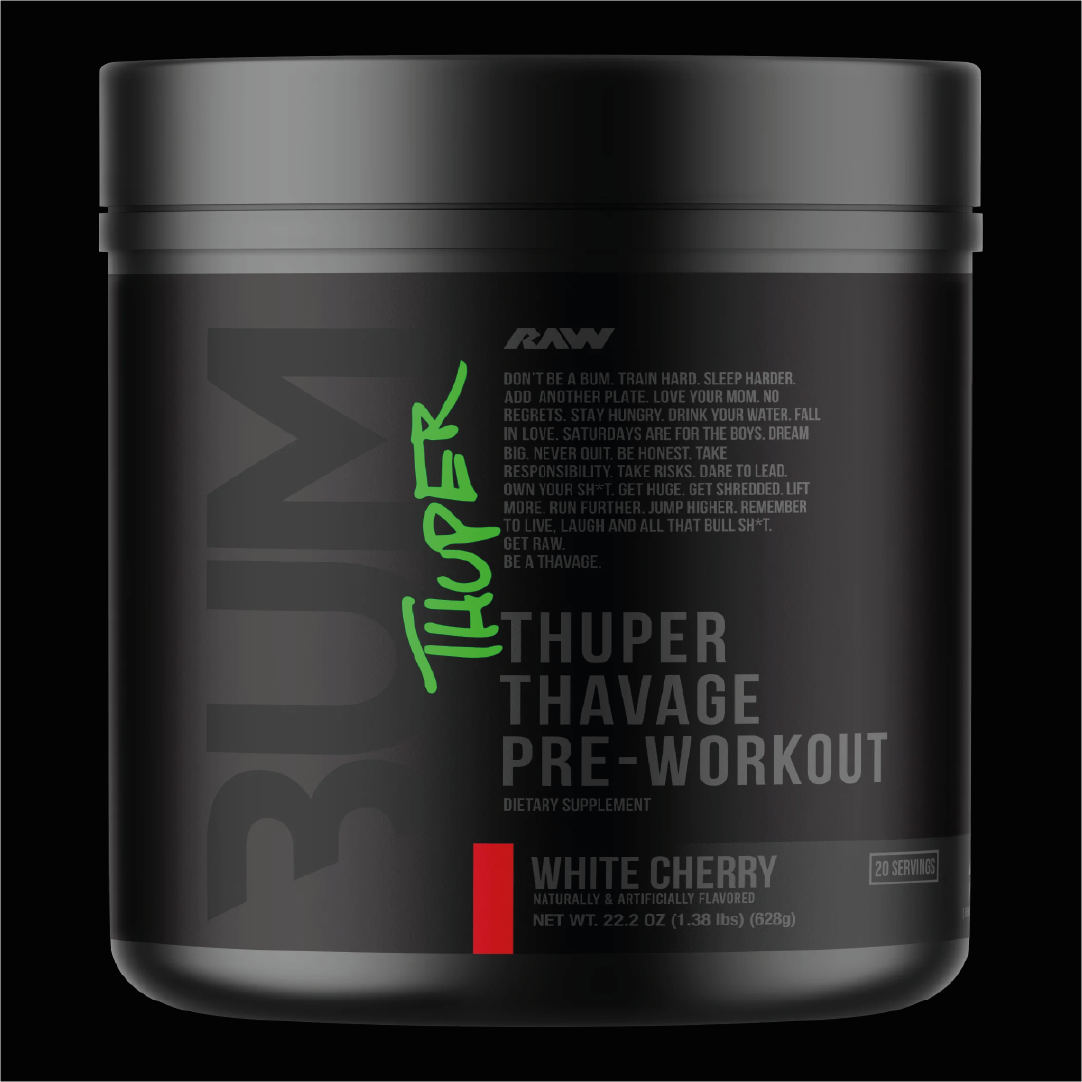RAW THUPER THAVAGE PRE-WORKOUT 20 SERV