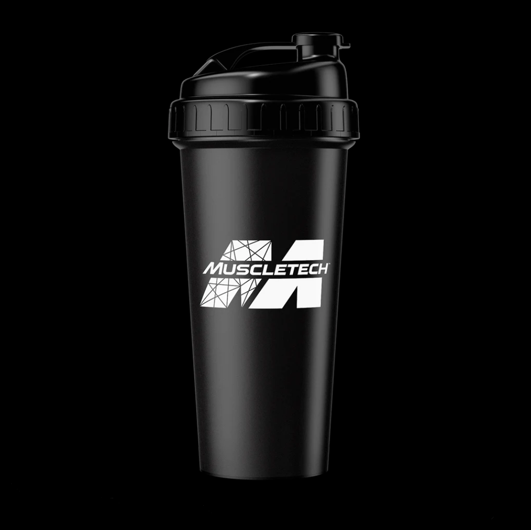 SHAKER MUSCLETECH REBRAND BLACK TRANSLUCET 24 OZ
