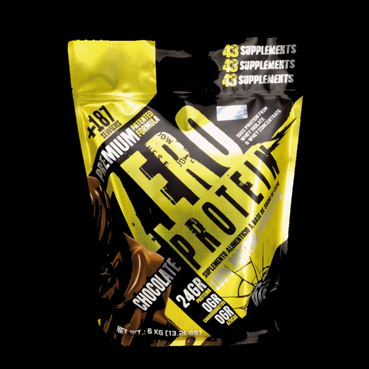 43 ZERO PROTEIN 187 SERVS 6 KG