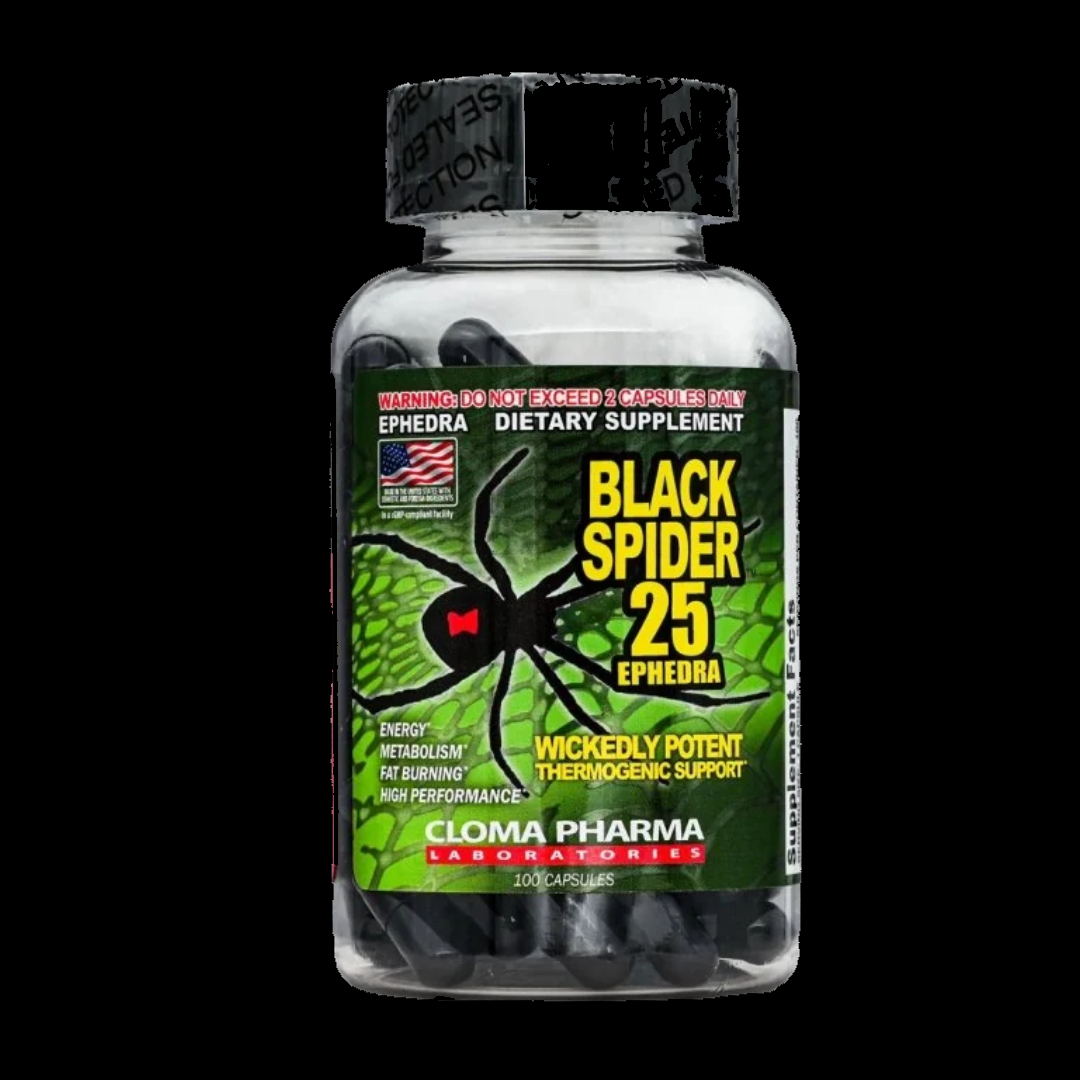 CLOMA PHARMA BLACK SPIDER 100 CAPS