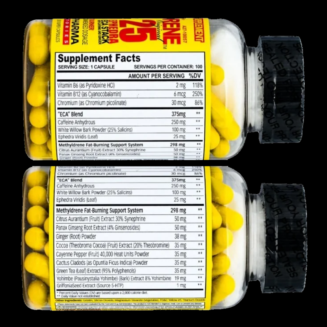 CLOMA PHARMA METHYLDRENE 100 CAPS