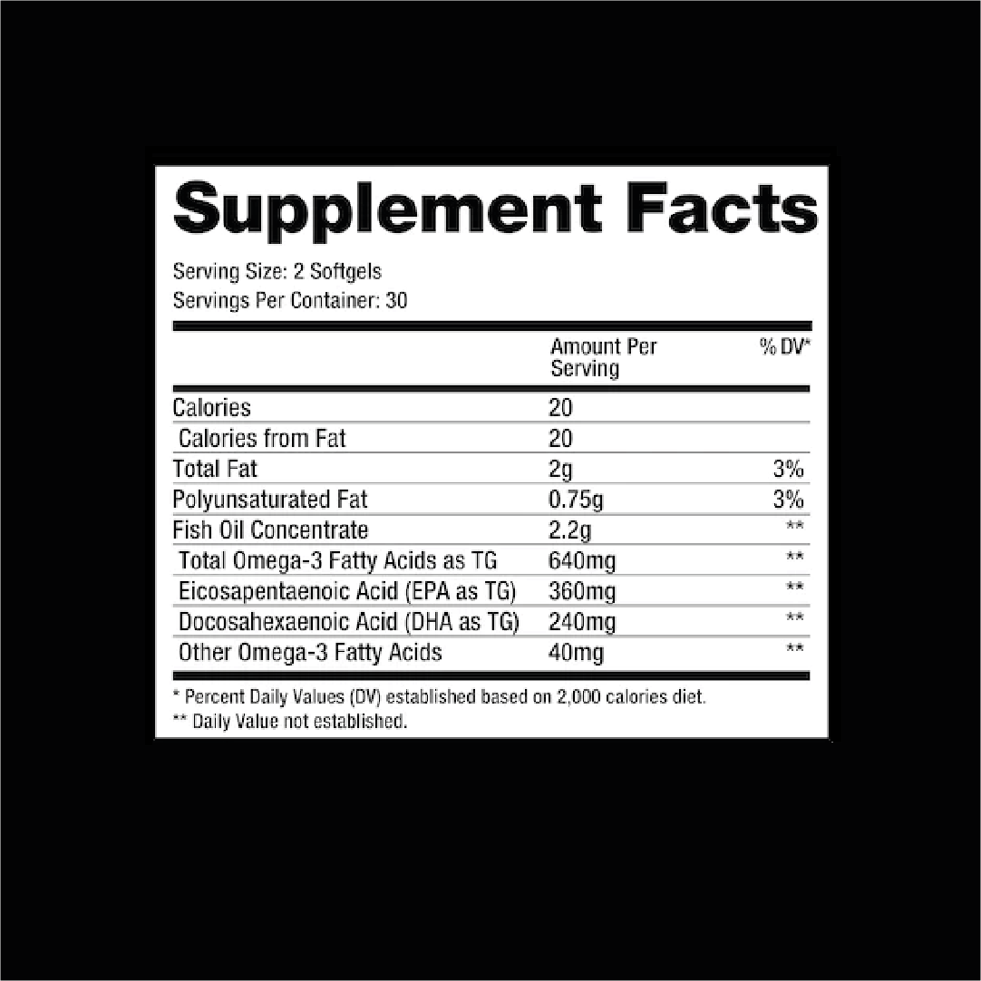 DRAGON OMEGA3 60 SOFTGELS