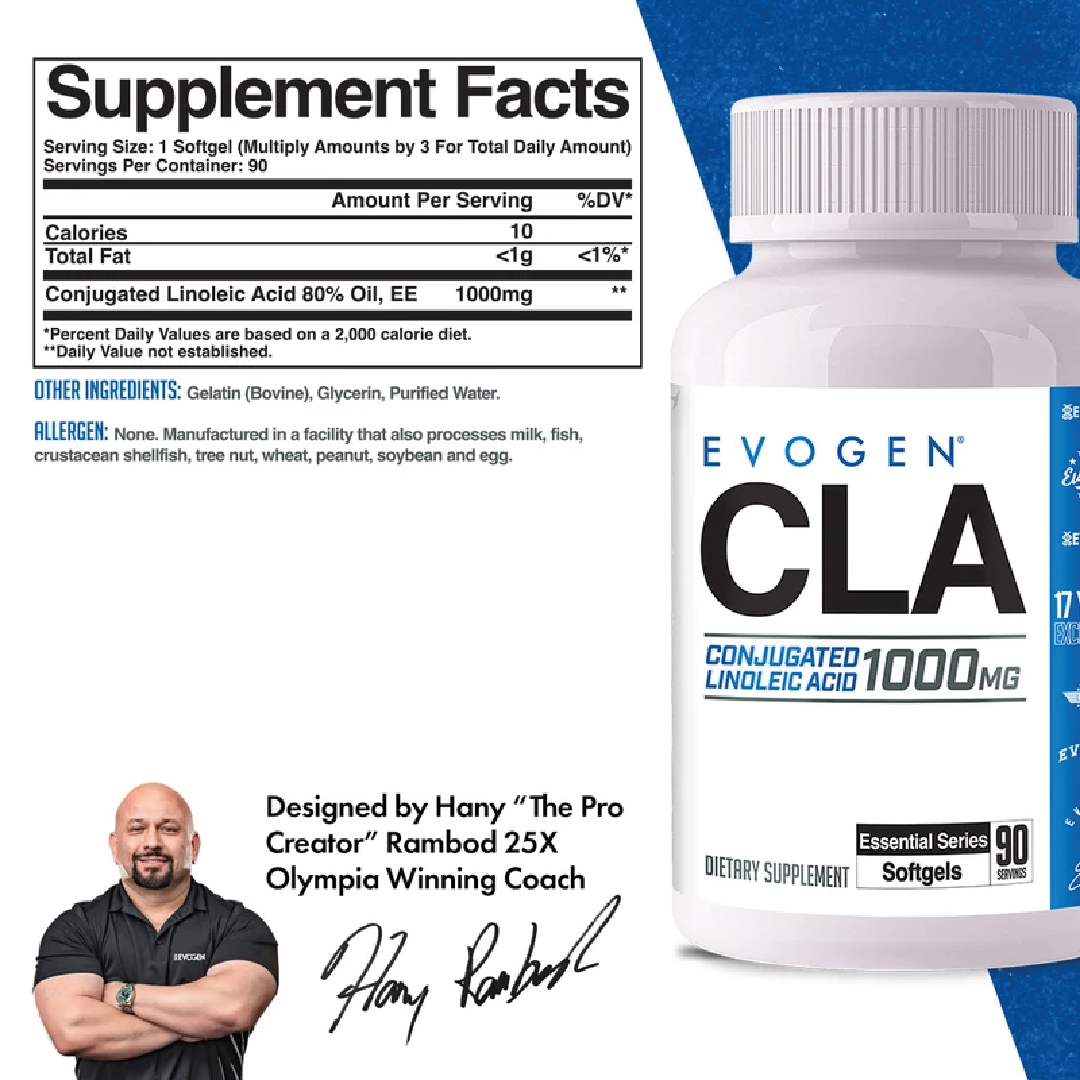 EVOGEN CLA 1000MG 90 SERV