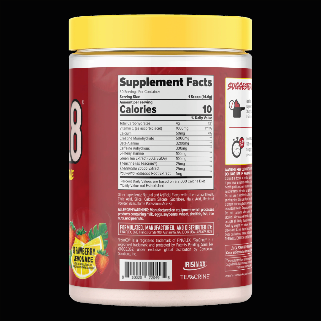 FINAFLEX STIMUL8 WITH CREATINE 30 SERV
