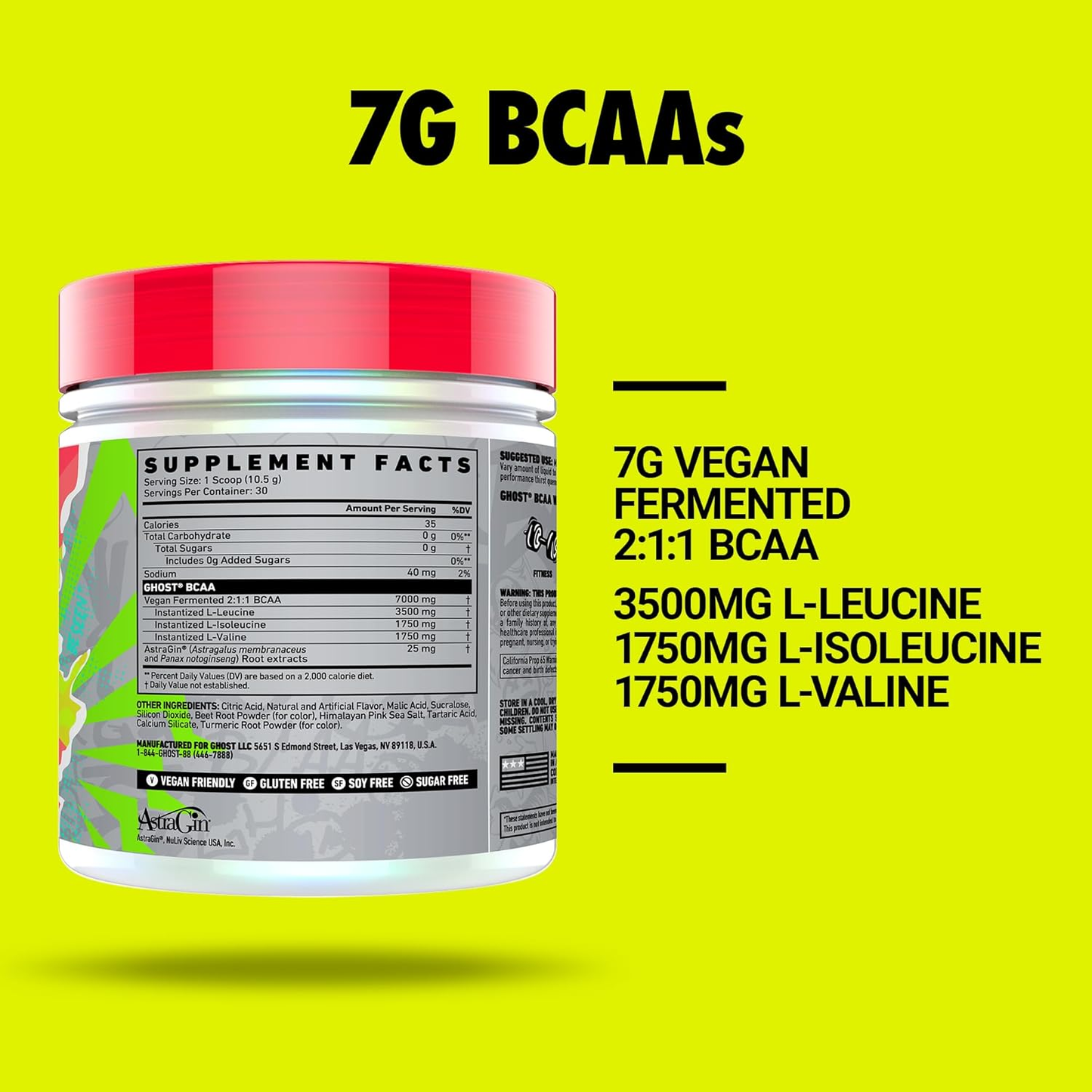 GHOST BCAA 30 SERV