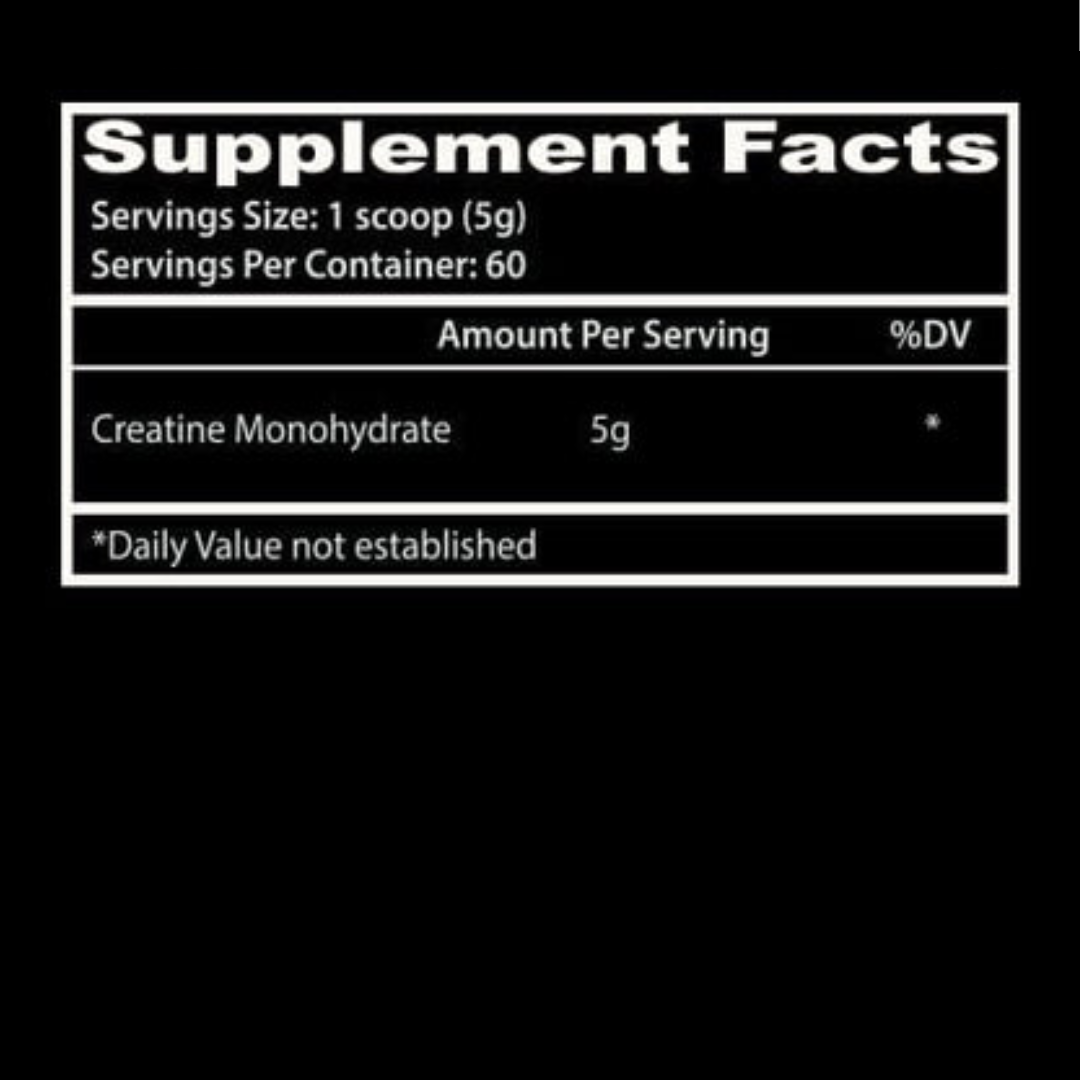 INSANE LABZ CREATINE MONOHYDRATE 60 SERV