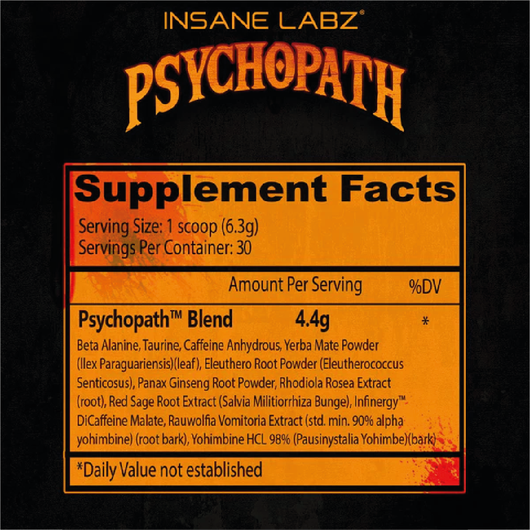 INSANE LABZ PSYCHOPATH 30 SERV