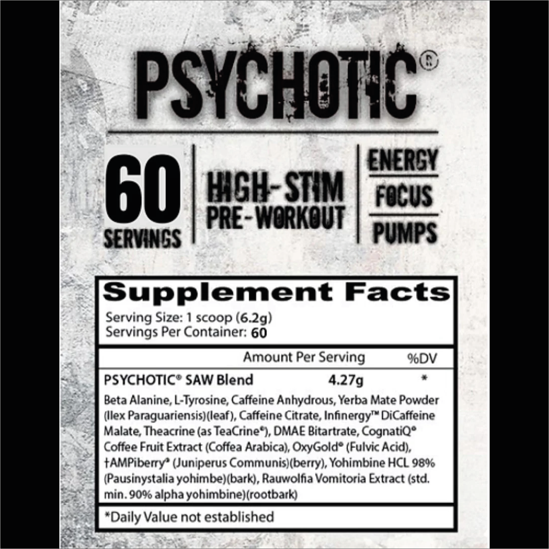 INSANE PSYCHOTIC SAW SERIES 60 SERV