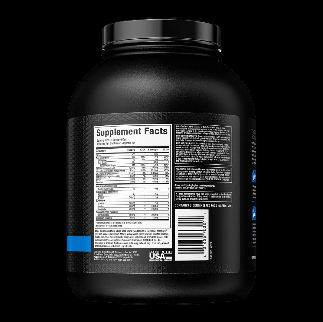 MUSCLETECH CELL-TECH CREATINE 6LBS