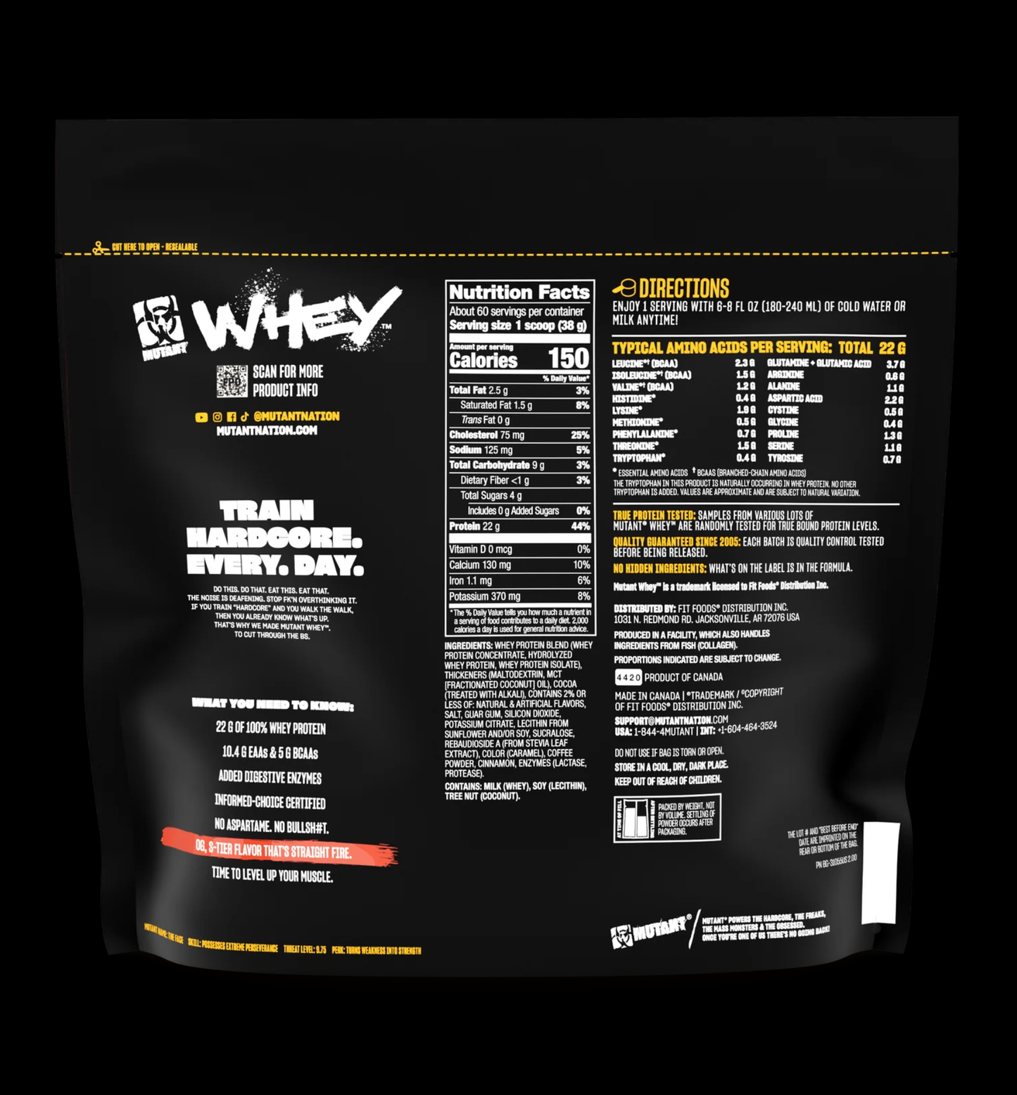 MUTANT WHEY 5 LIBRAS