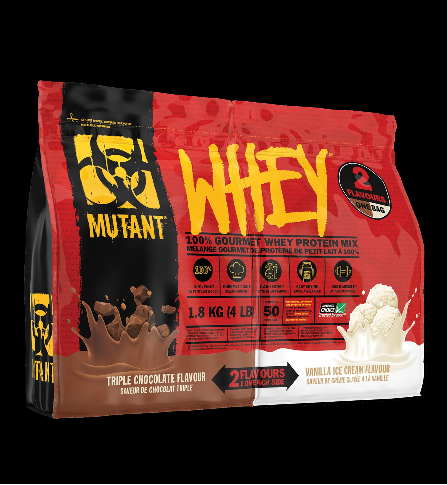 MUTANT WHEY DUO SABOR 4 LIBRAS UI