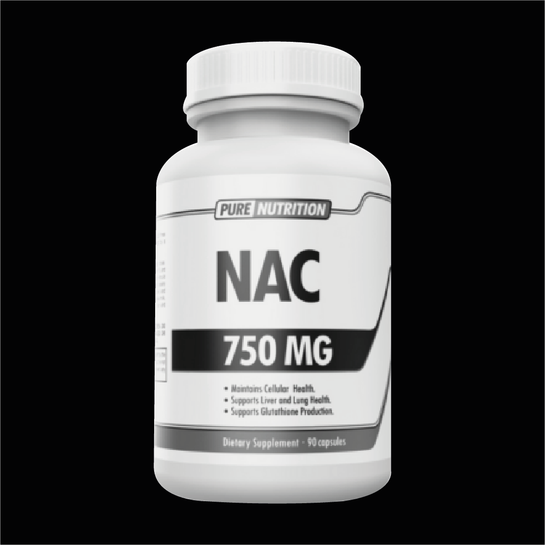 PURE NUTRITION NAC 750MG 90 CAPS