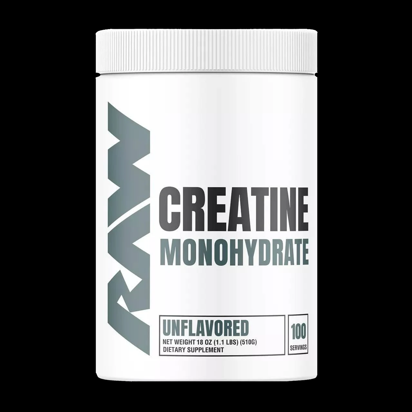 RAW CREATINE MONOHYDRATE 100 SERV