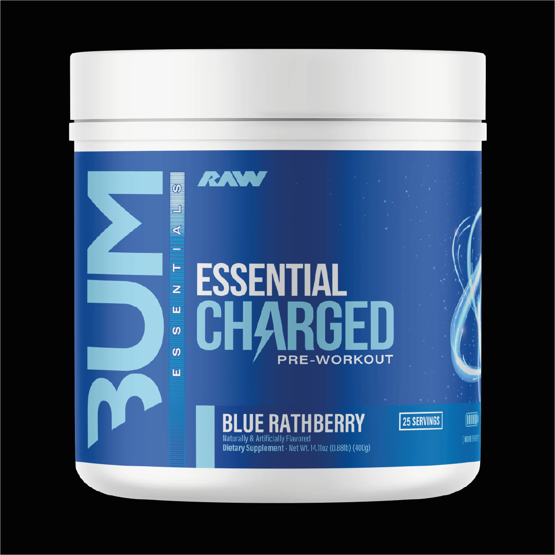 RAW ESSENTIAL CHARGED PRE-WORKOUT 25 SERV