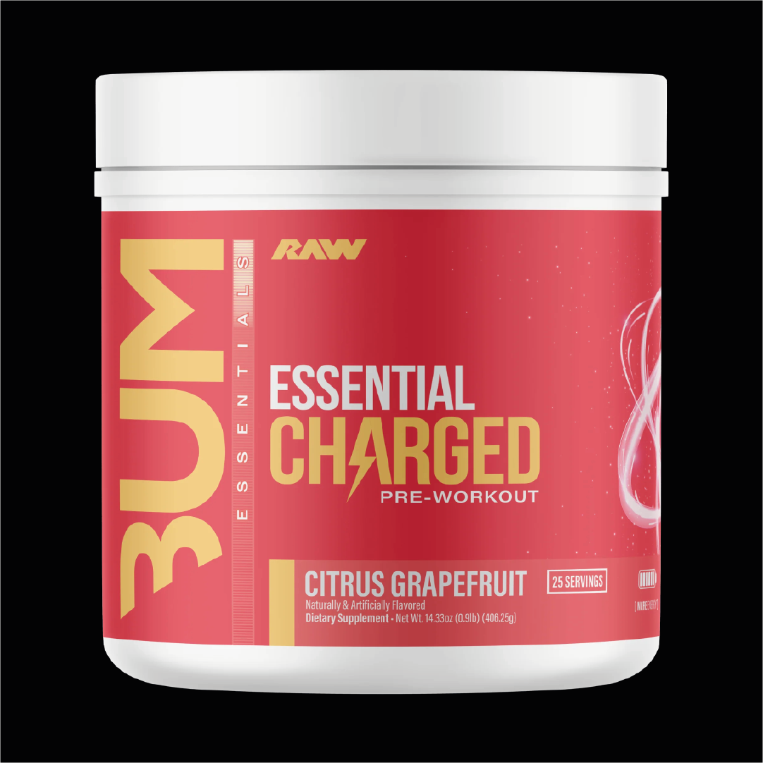 RAW ESSENTIAL CHARGED PRE-WORKOUT 25 SERV