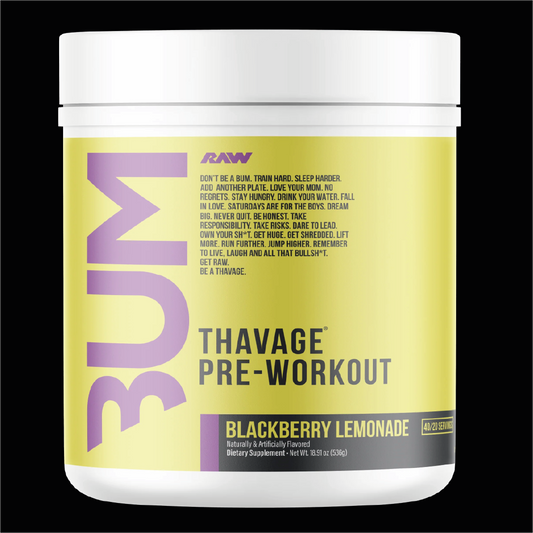 RAW THAVAGE PRE-WORKOUT 40/20 SERV