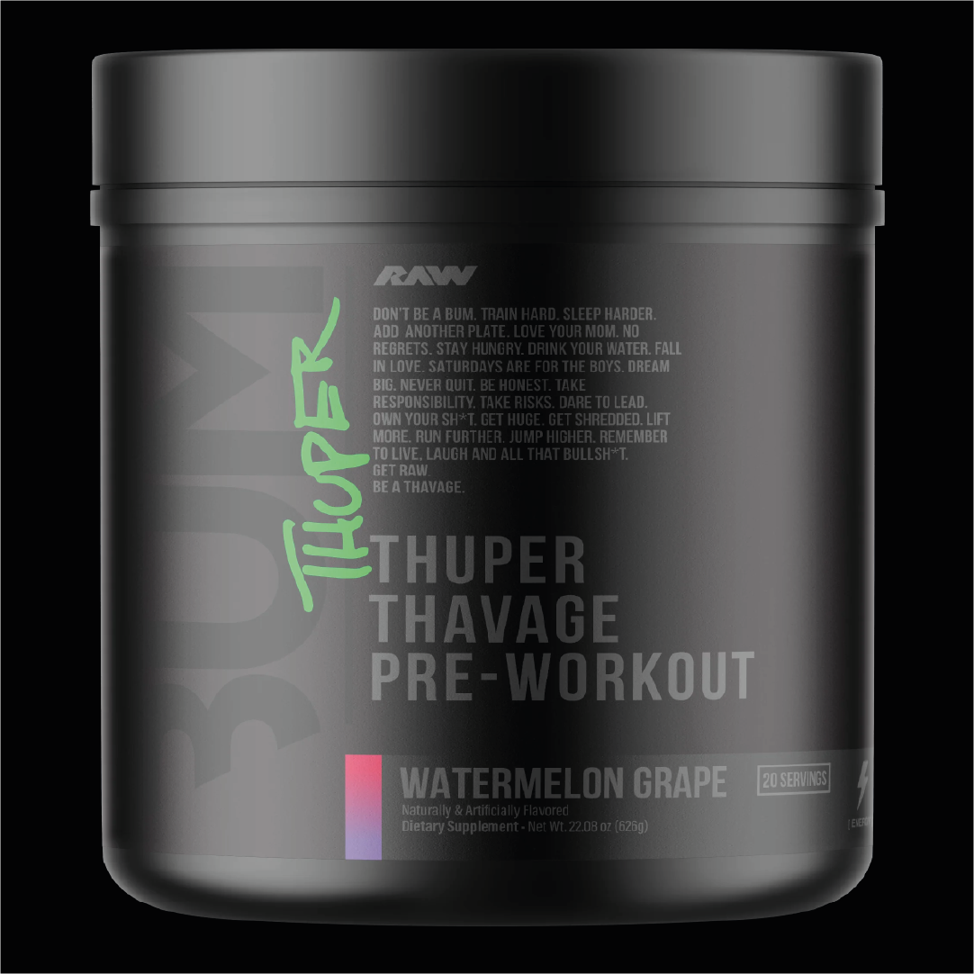 RAW THUPER THAVAGE PRE-WORKOUT 20 SERV