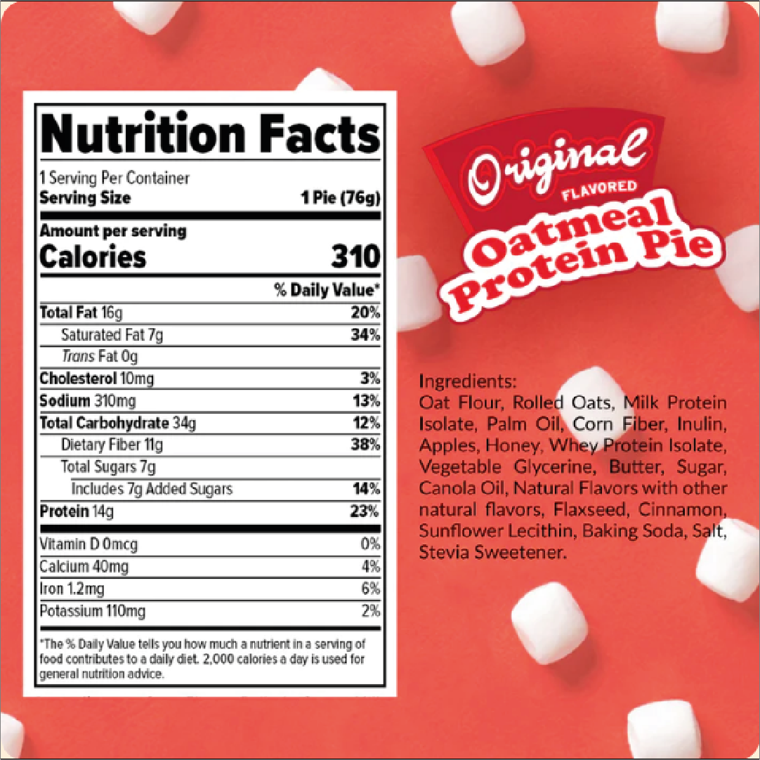 REDEFINE OATMEAL PROTEIN PIE