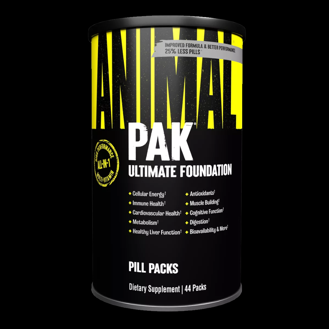 UNIVERSAL ANIMAL PAK 44PACKS