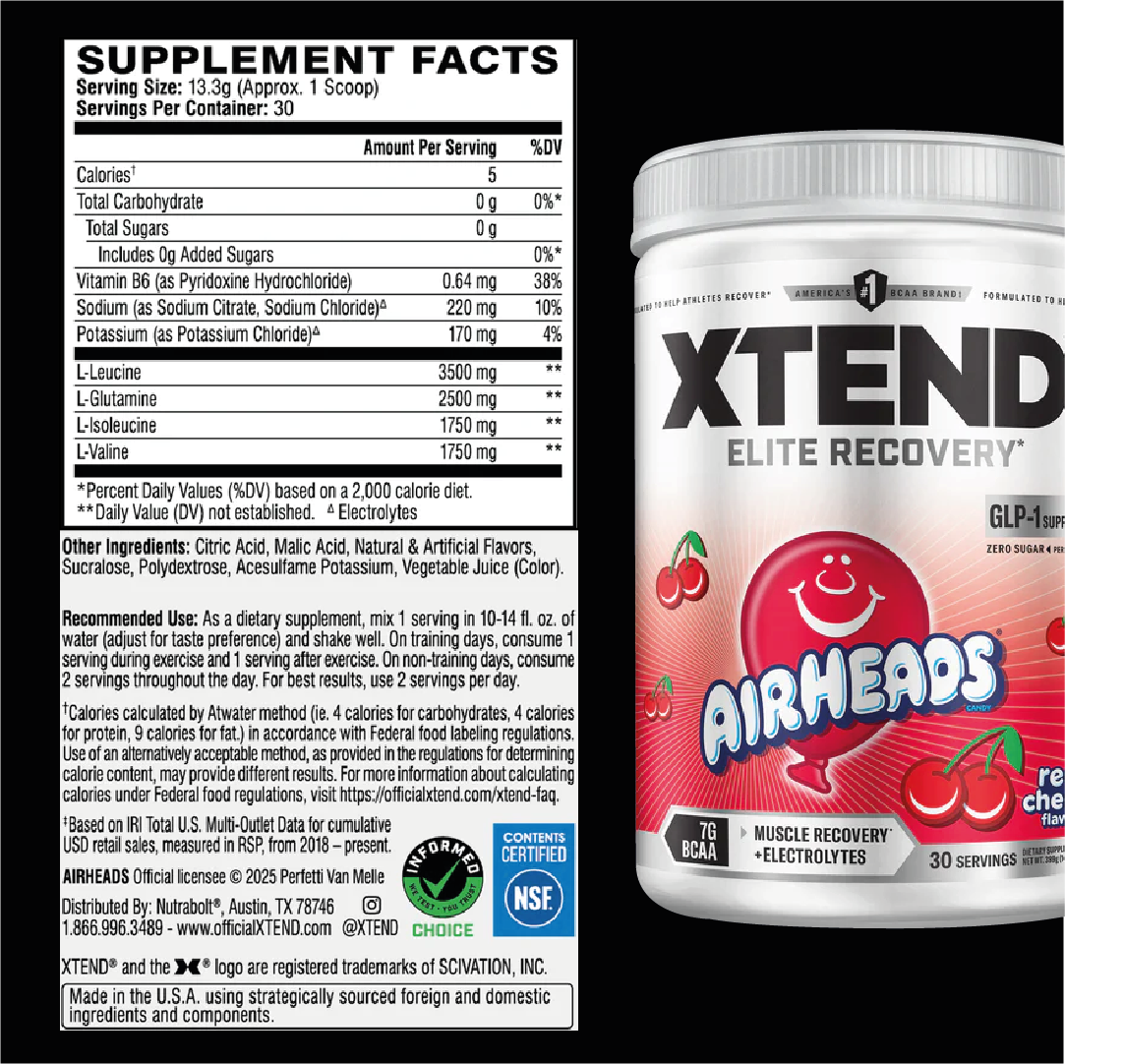 XTEND THE ORIGINAL BCAA 30 SERV