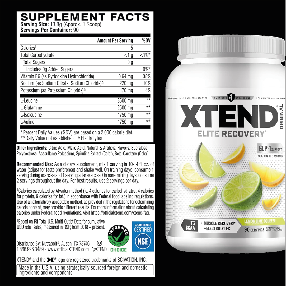 XTEND THE ORIGINAL BCAA 90 SERV